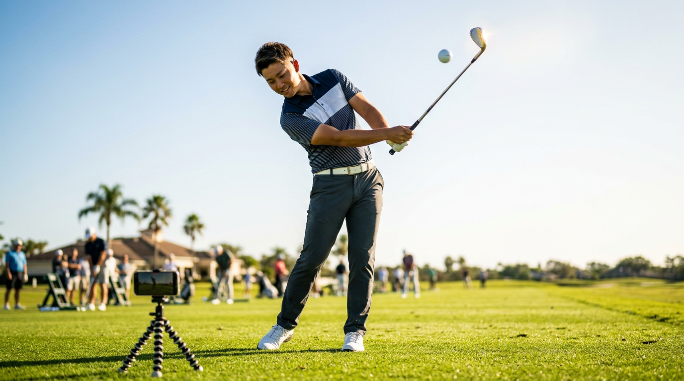 ゴルフトリックショット動画の楽しみ方