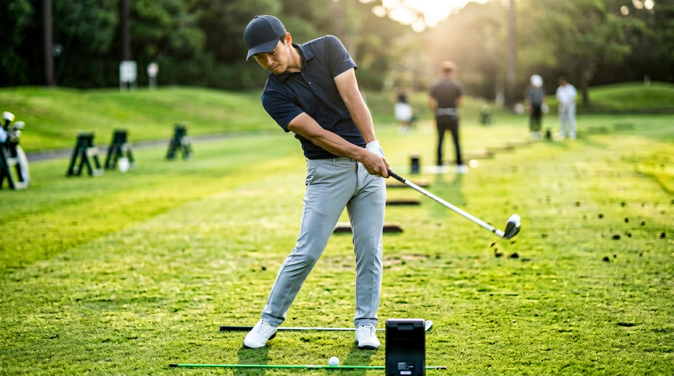 7番アイアンのダフリ原因と直し方比較