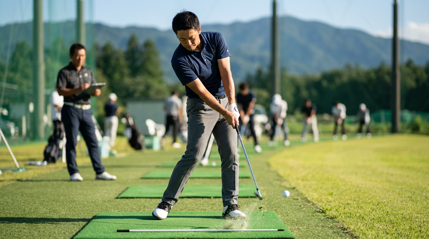 アプローチのダフリとトップ 原因別の直し方
