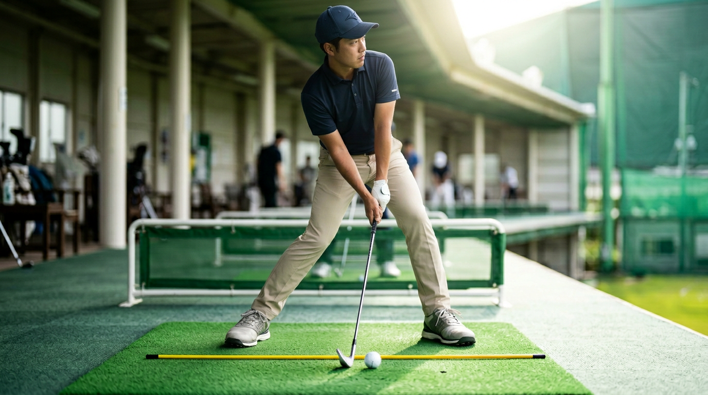 スイング軌道の癖を根本から壊す矯正ドリル