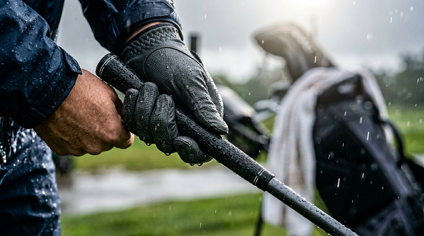 雨の日ドライバーが滑る時の打ち方と対策