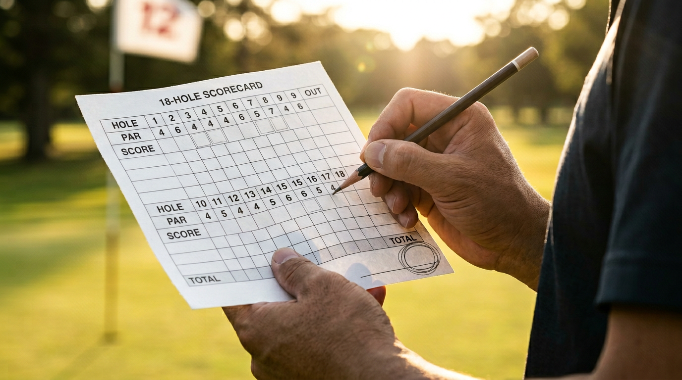 100切りのホール別スコア配分と目標設定