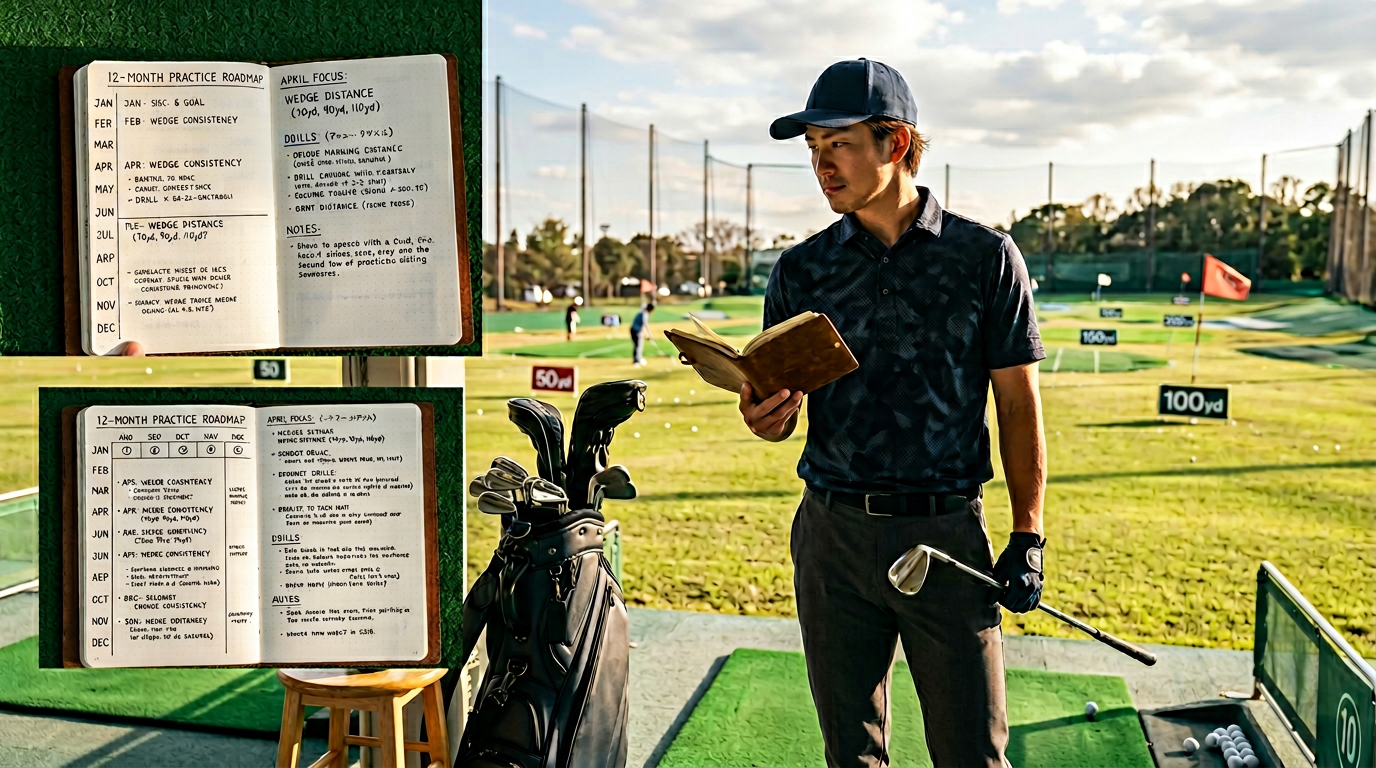 100切りを1年で達成する現実的な手順