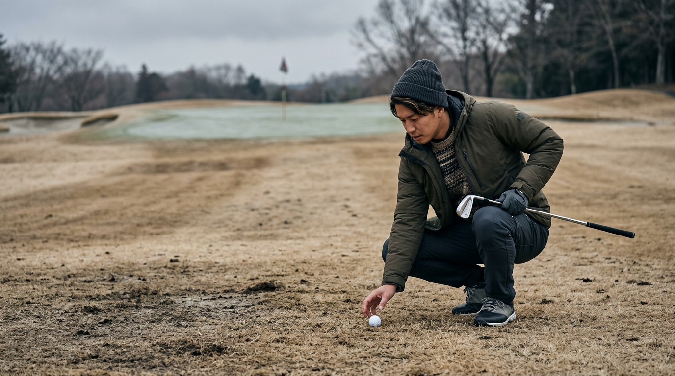 冬芝アプローチで失敗しない打ち方と考え方