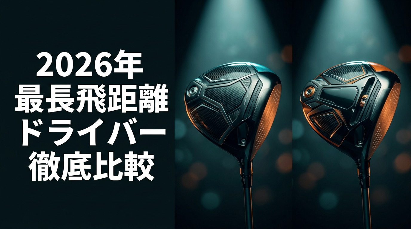 2026年最長飛距離ドライバー徹底比較