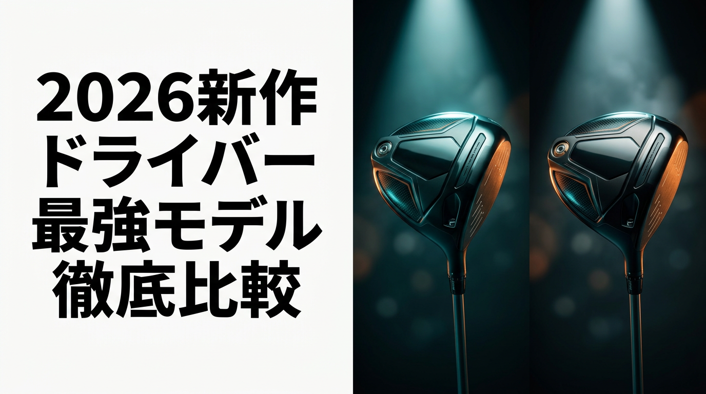 2026新作ドライバー最強モデル徹底比較