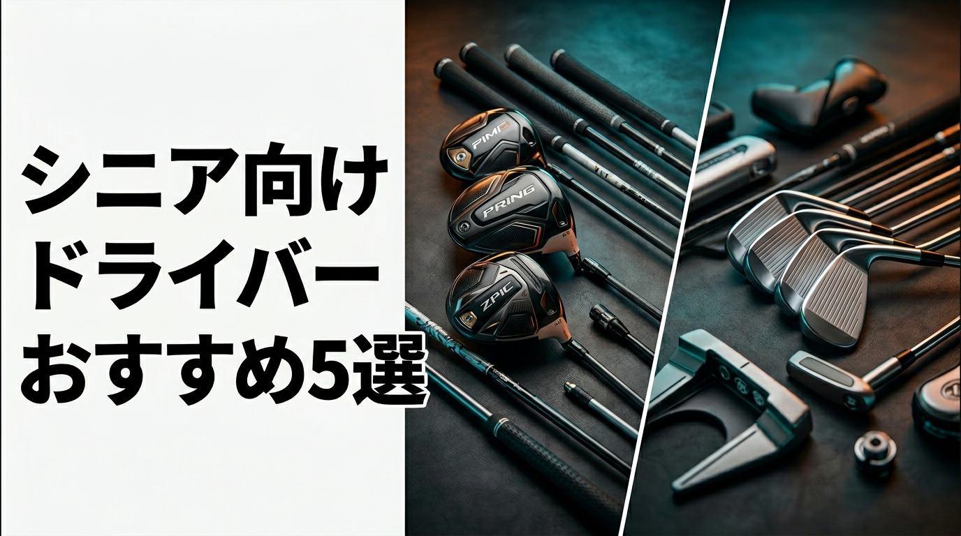 シニア向けドライバーおすすめ5選【2026年版】