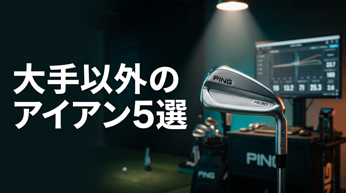 大手以外のアイアン、本当に買える5選