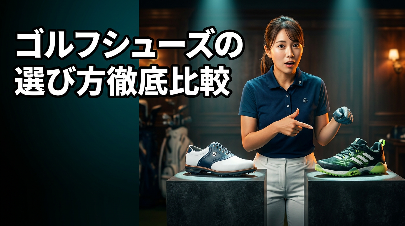 2026年ゴルフシューズの選び方徹底比較