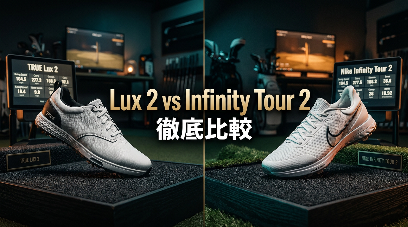 TRUE Lux 2 vs Nike Infinity Tour 2 徹底比較