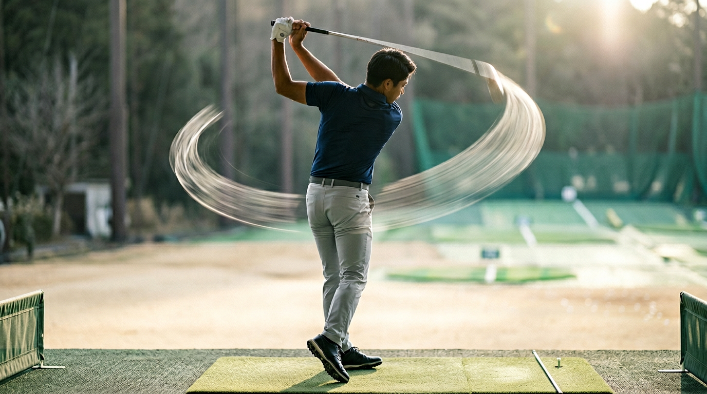 クラブの下ろし方が変わる腕ぐるぐるドリル