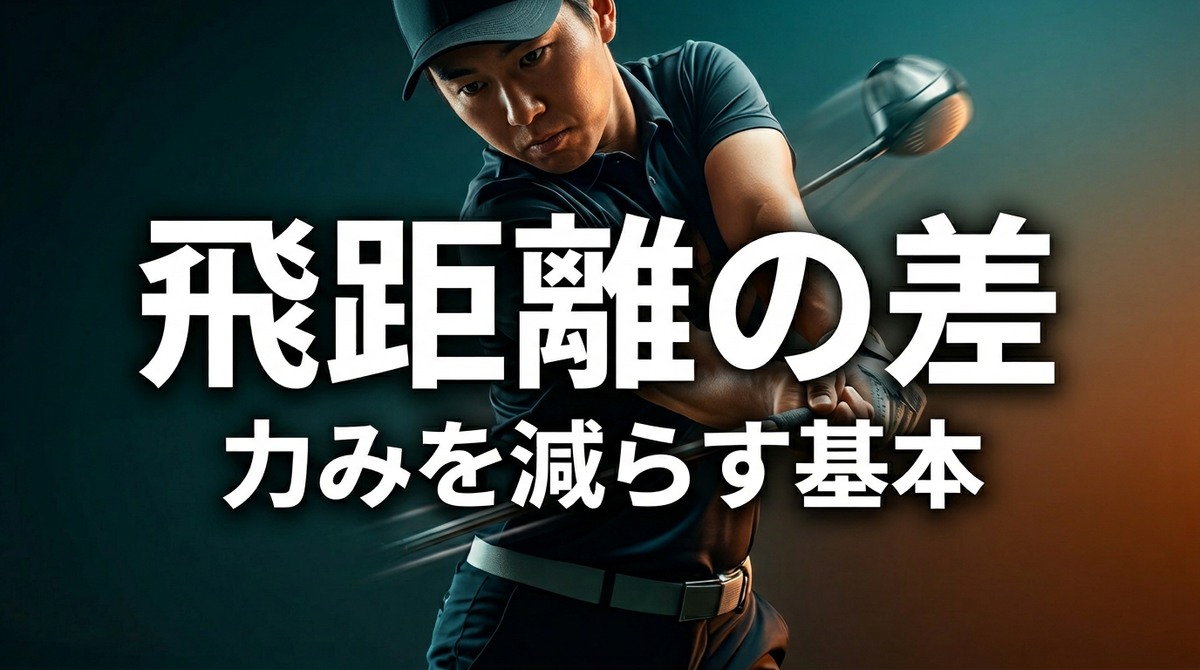 力まず飛ばす人は何が違う？飛距離を変える3つの基本
