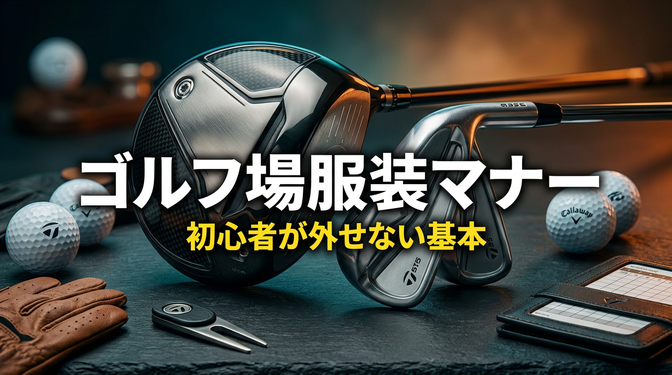 ゴルフ場の服装マナー｜初心者が迷う基本ルール