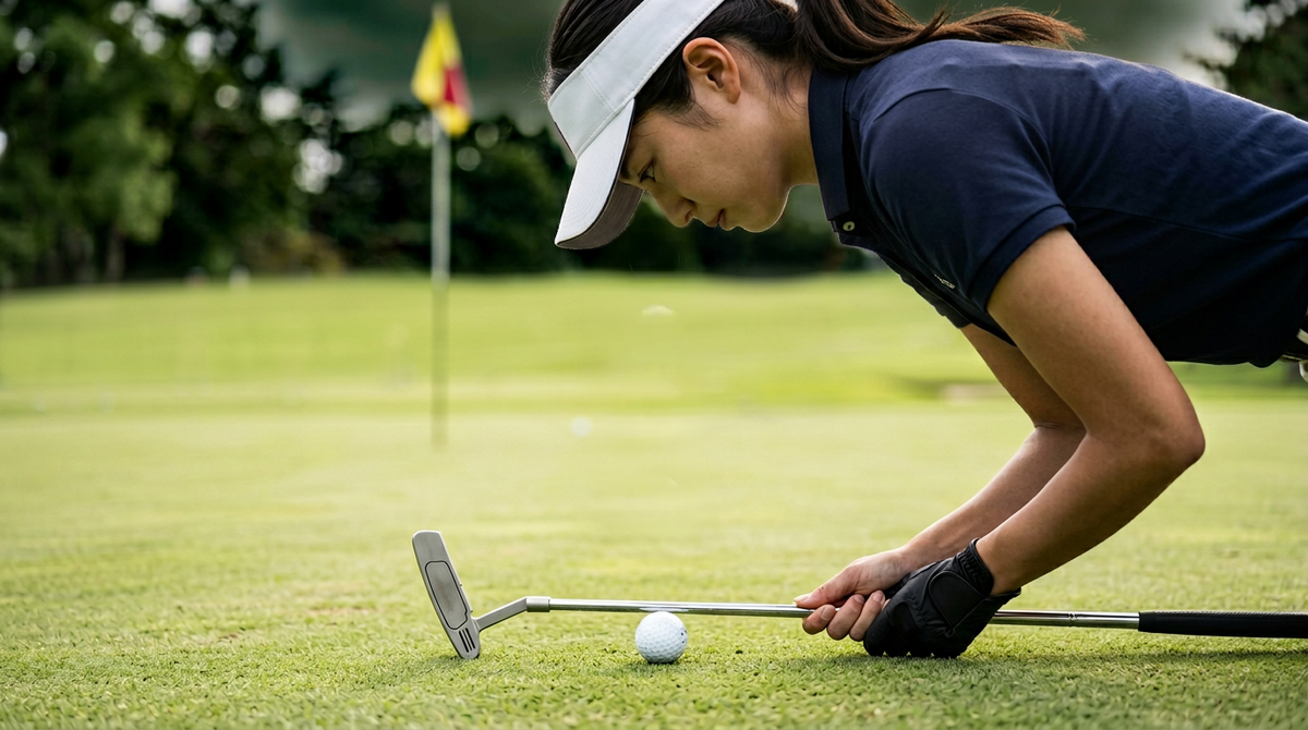 パターのボール位置、正解はどこか