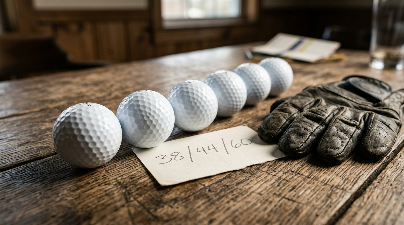 シニアゴルファーに効く低圧縮ボール5選