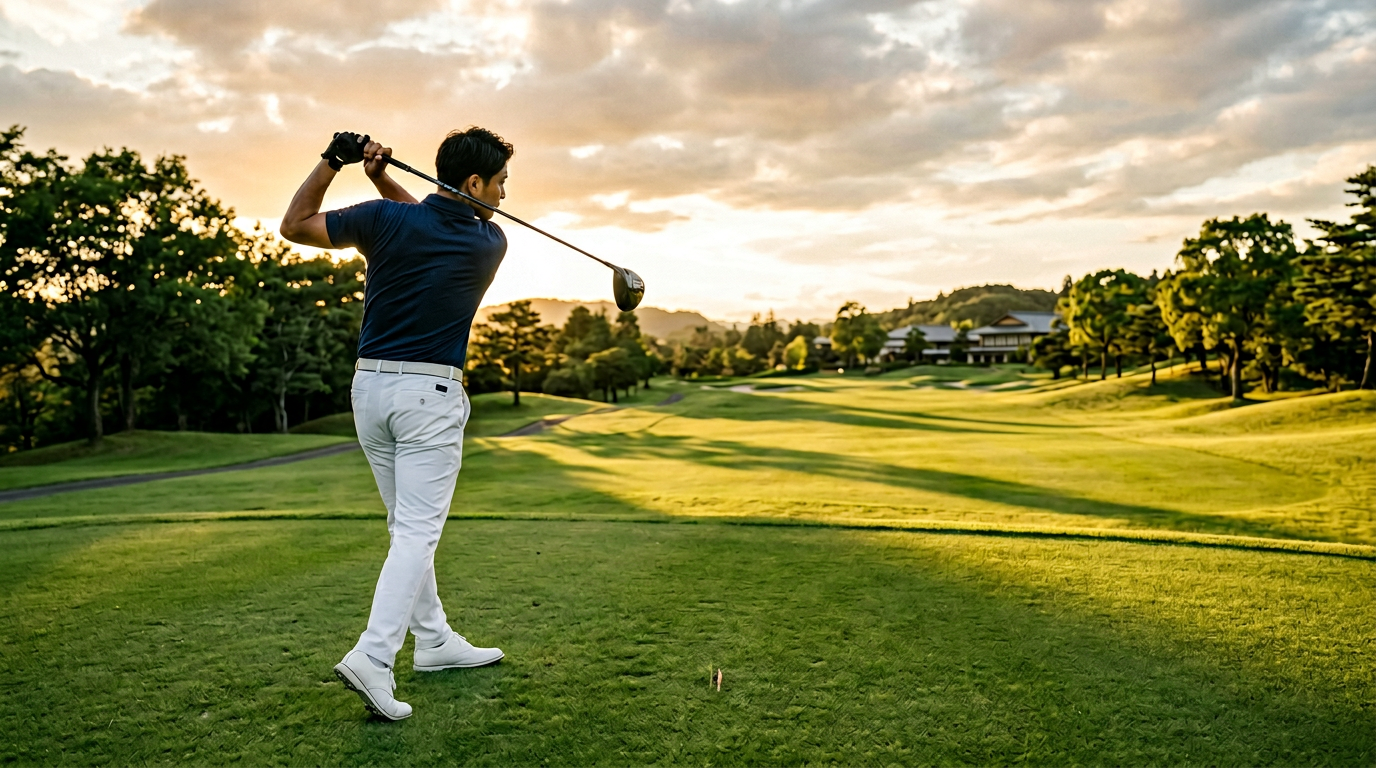 ゴルフスイングの力みを抜く方法と脱力のコツ