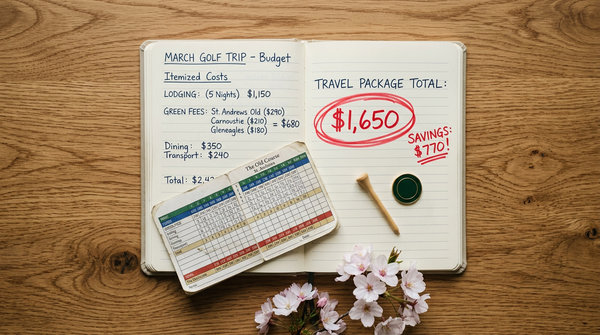 3月のゴルフ旅行で得する選び方