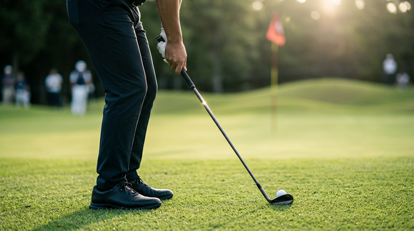 30ヤードアプローチの打ち方を比較する