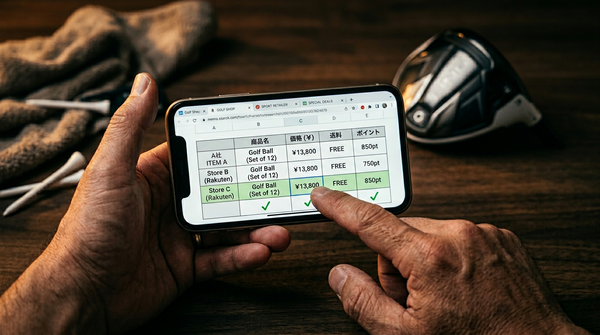 ゴルフ用品ネット通販の比較ポイント
