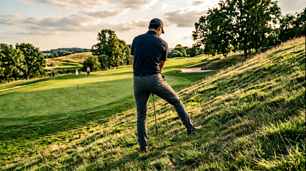 左足下がりアプローチの打ち方と失敗しないコツ