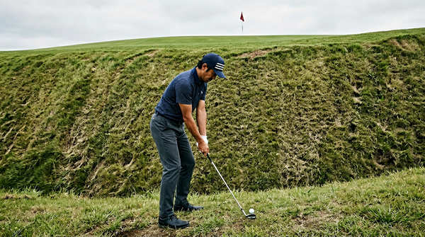 砲台グリーンは上げずに寄せる打ち方が正解