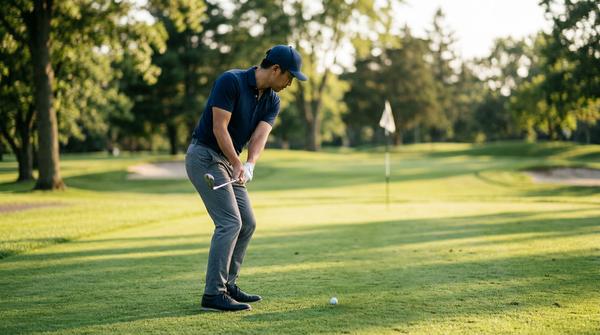 アプローチの手打ちを直す体の使い方