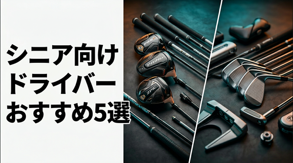 シニア向けドライバーおすすめ5選【2026年版】
