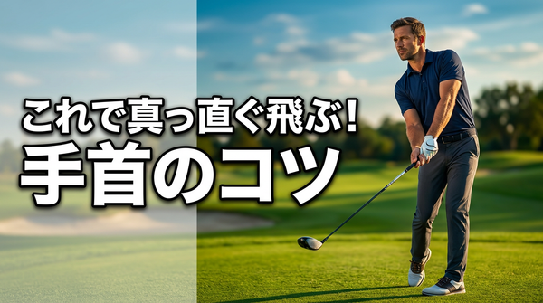 これで真っ直ぐ飛ぶ！「手首」のコツで一発解決──ドアノック感覚でコックリリースを攻略