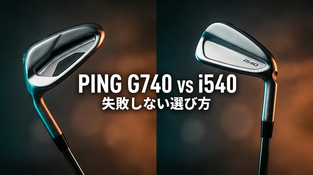 G740アイアン評価まとめ!i540と比較し向く人を解説